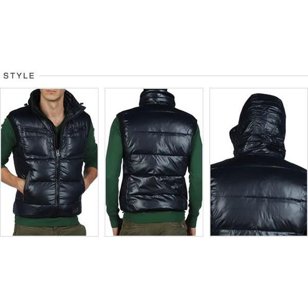 DIESEL ディーゼル ダウン ベスト メンズ フード WERIS JACKET DIESEL ディーゼル ダウン ベスト メンズ フード WERIS JACKET