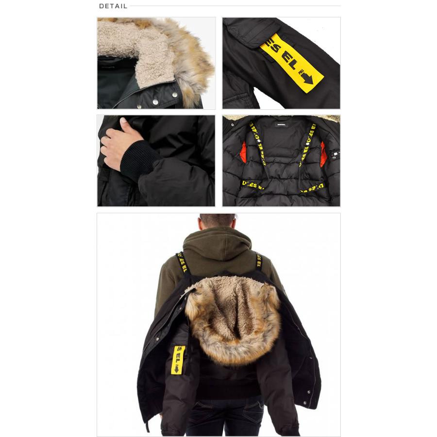 DIESEL ディーゼル ミリタリージャケット 中綿ダウン 00SIEF DIESEL ディーゼル ミリタリージャケット 中綿ダウン 00SIEF