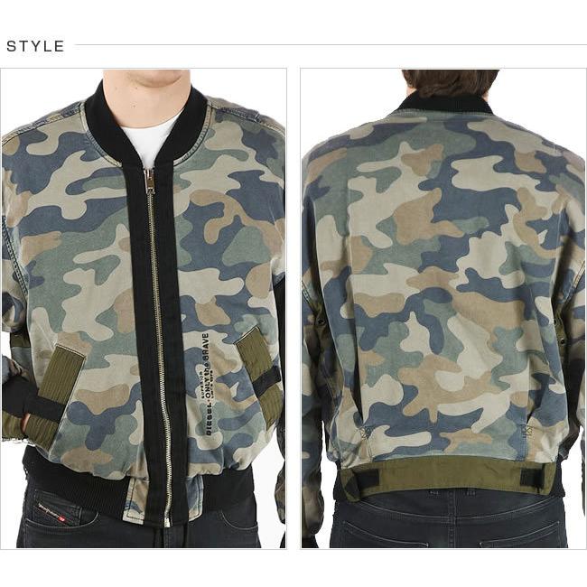 DIESEL ディーゼル ボンバージャケット MA-1 ブルゾン 00SRK1 DIESEL ディーゼル ボンバージャケット MA-1 ブルゾン 00SRK1
