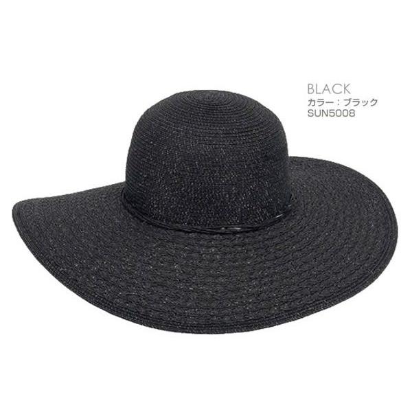 Sun 'N' Sand サンアンドサンド ストローハット 麦わら 帽子 パッカブルハット HAT BORDEAUX SUN5007 正規品 本物保証｜greenpumpkin｜05