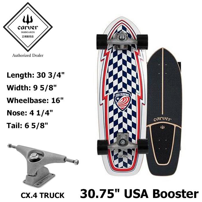 新発売の Carver カーバー スケートボード Cx4 30 75 Usa Booster ブースター 数量は多 Www Doctor Plan Com
