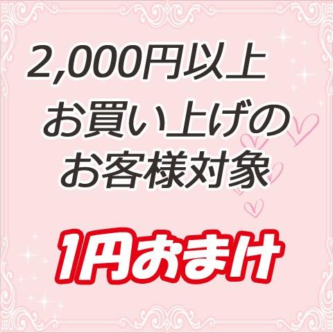 2,000円以上お買い上げのお客様対象 1円おまけ 1yen 1804 : 1yen 