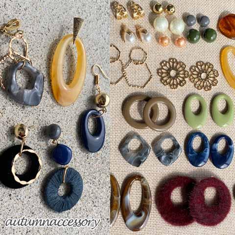 オータム アクセサリー パーツ 金具 アソートセット 秋 冬 大人 秋
