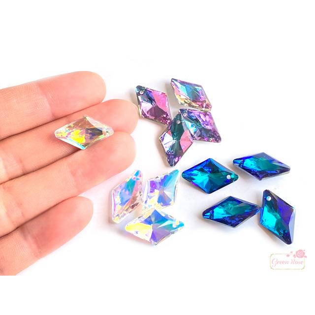 ガラスストーン サンキャッチャー オーロラ ひし型 ビース チャーム 10個 2206 beads1080 :beads1080:GreenRoseネットショップYumi - 通販 - Yahoo!ショッピング ガラスストーン サンキャッチャー オーロラ ひし型 ビース チャーム 10個 2206 beads1080 :beads1080:GreenRoseネットショップYumi - 通販 - Yahoo!ショッピング