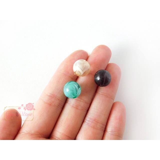 アクリルビーズ マーブルカラー ボール 10個 1807 beads512