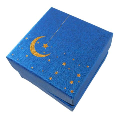 ギフトボックス 月 星 ホログラム 約55×55mm 全4色 1個 2108 box32