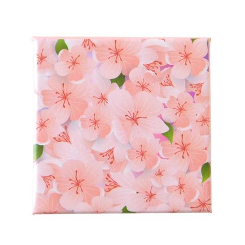 ギフトボックス 柄プリント 51×51mm 全5種 2個 2108 box38 【宅配便