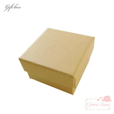 ギフトボックス クラフト紙 約53×53mm 2個 2108 box48 : GreenRose