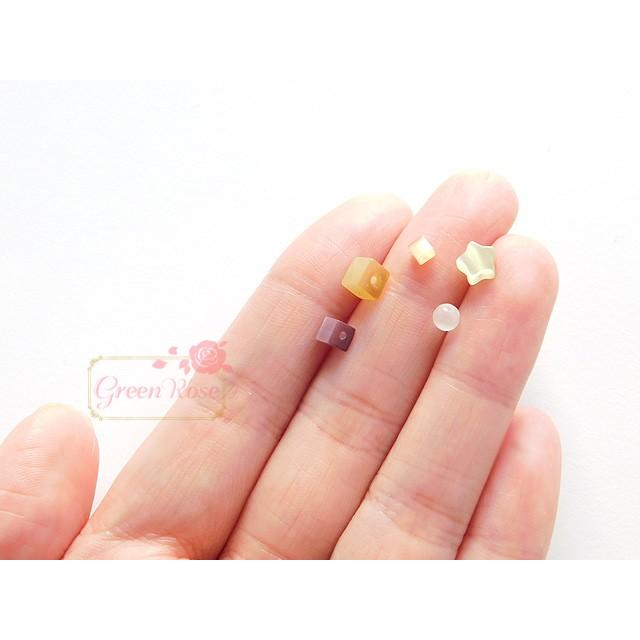 キャッツアイビーズ ミックス 15g 1812 スター ラウンド スクエア