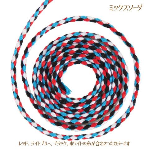 カラフル デザイン コード 編み紐 1m 全6種 2202 cord36 : GreenRose