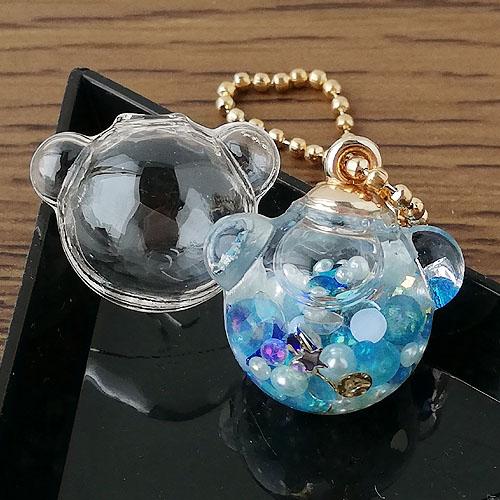 ドイツ　ドームグラス　ドーム型ガラス　動物 ガラスドーム クマ 2個 アニマル 動物 くま 2405 glassdome21
