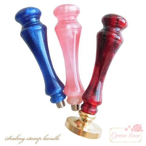 シーリングスタンプ ハンドル アクリル 全3色 1個 2108 Handle07 Handle07 Greenroseネットショップyumi 通販 Yahoo ショッピング