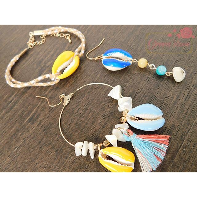 宝貝 貝殻 貝殻セット シェル カウリーシェル 100個 大小ミックス