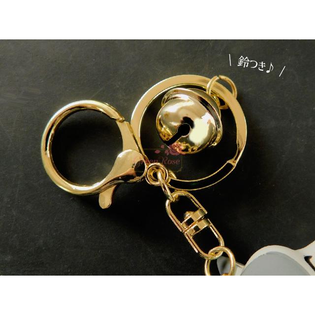 にゃんこキーホルダー 全4種 1個 猫 ねこ ネコ キーリング 鈴つき 2203