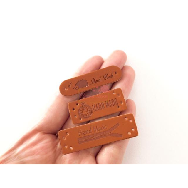 革タグ 全5種 10枚 合皮 2110 kt59 : GreenRoseネットショップYumi