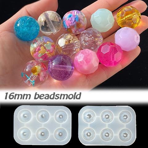 【7点セット】シリコンモールドとレジン装飾セットB ビーズ パーツ ハンドメイド アクセサリー セット ビーズ パーツ 楽天市場】【1日限定P5倍】【シリコン型・モールド】12mm ビーズが