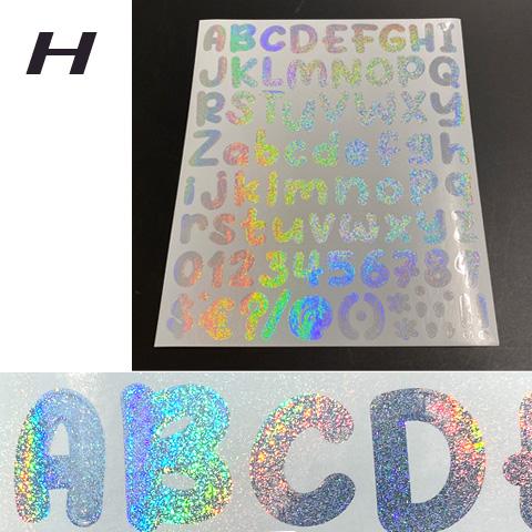 アルファベット 英字 数字 ナンバー シール ステッカー アルファベット 英字 数字 ナンバー シール ステッカー
