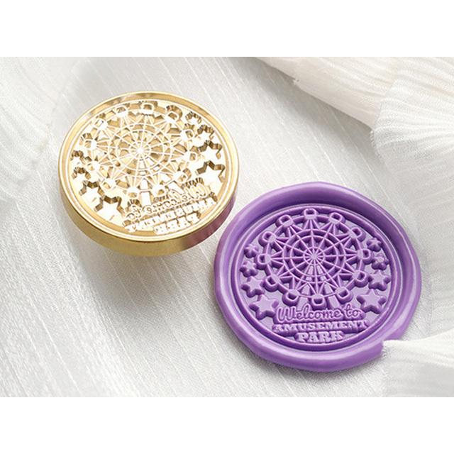 期間限定の肉球ハンドルおまけ付き】シーリングスタンプ 付け替え 30mm