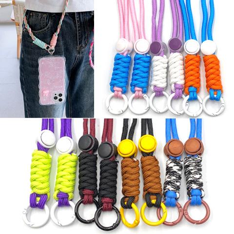 カラビナ付き マルチショルダー紐 ストラップ スマホショルダーに