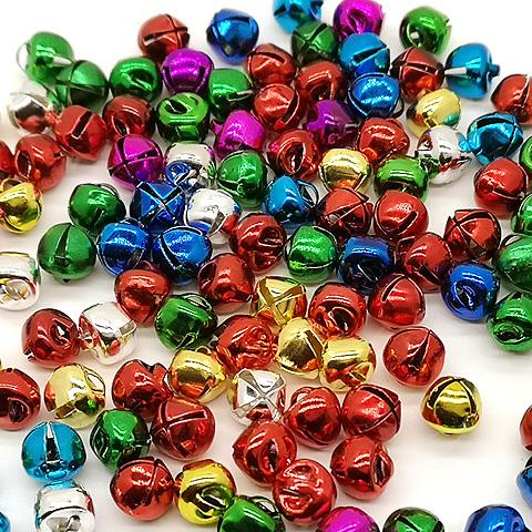 カラフル鈴 カラーランダム 全6サイズ 20個 2112 suzu013