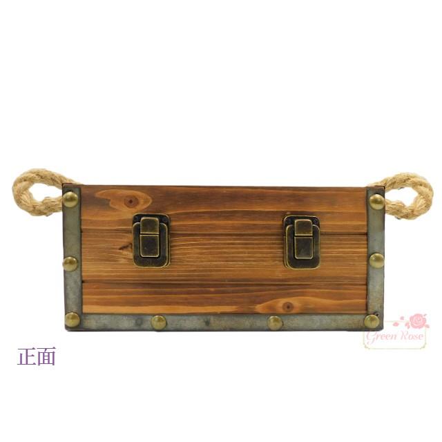 インダストリアル収納 宅配便】インダストリアル風収納ボックス（小） 1個 2004 宝箱風 収納