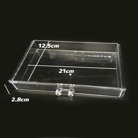 アクセサリー 収納 什器 クリアケース ジュエリーケース 3段 引き出し