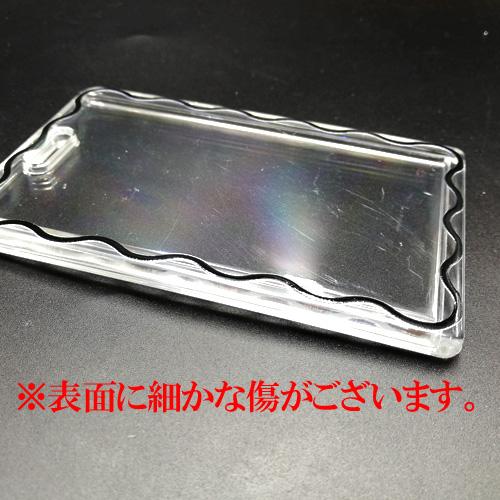 カラビナ付き カードケース IDケース アクリル クリア 透明 写真 推し