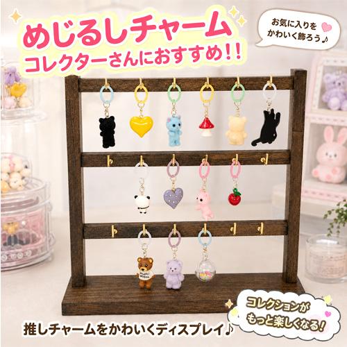 木製 アクセサリースタンド 3段 収納 アクセサリー フック