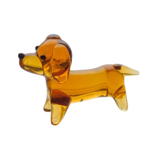 ガラス細工 犬 猫 ミニチュア ジオラマ 2個 2301 2302 ym1-2326