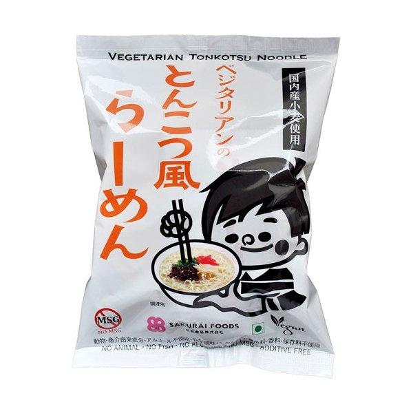 67円 割引クーポン 桜井食品 ベジタリアンのとんこつ風らーめん 106g Sr Jn