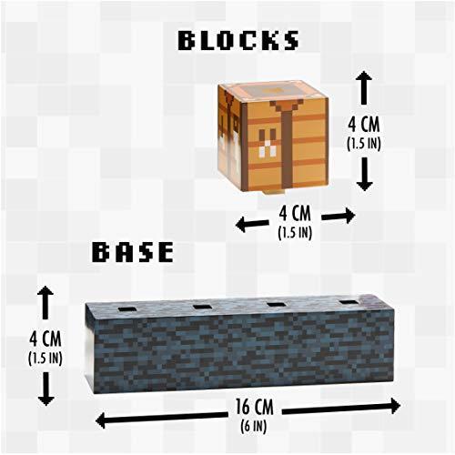 Paladone マインクラフト ブロックビルディングランプ - 16個の再調整可能なライトブロック - 子供部屋用ムード照明 