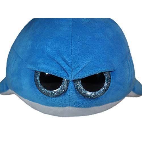 不機嫌 サメ 1 大きい 目 キラキラ 怒っている おもちゃ 動物 ぬいぐるみ ぬいぐるみ スキッシュ可能 ソフト スーパー かわいい ぬいぐるみ 国内在庫 Themtransit Com