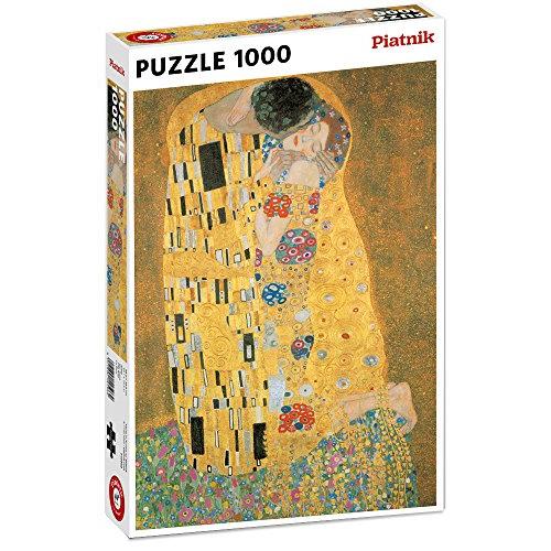 最上の品質な Piatnik 5575"Klimt キスメタリックパズル（1000ピース） - 電子玩具