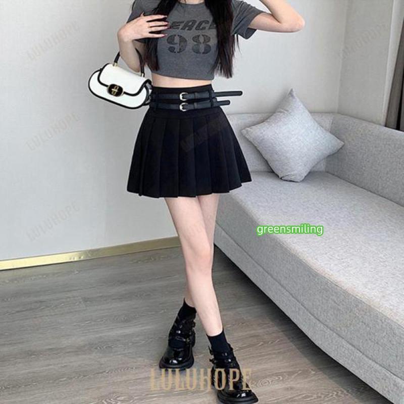 【新品タグ付】PEARLY GATES♡プリーツミニスカート インナーパンツ付 セール】プリーツミニスカート インナーパンツ付き（スカート