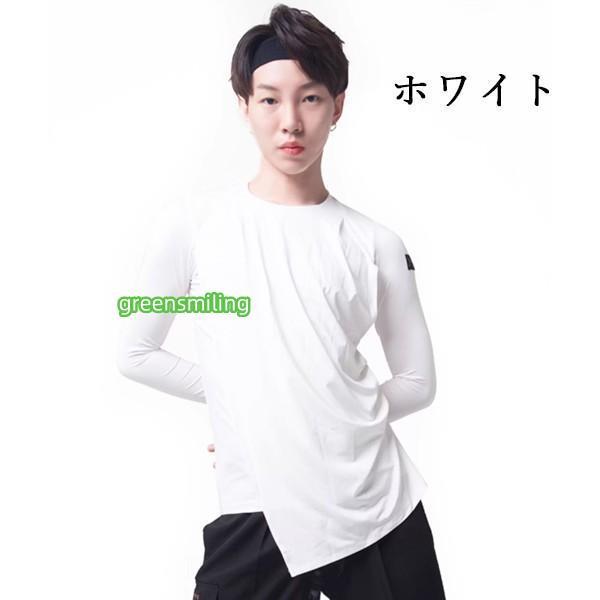 社交ダンス メンズ トップス 長袖 ダンスウェア 練習着 スタンダード