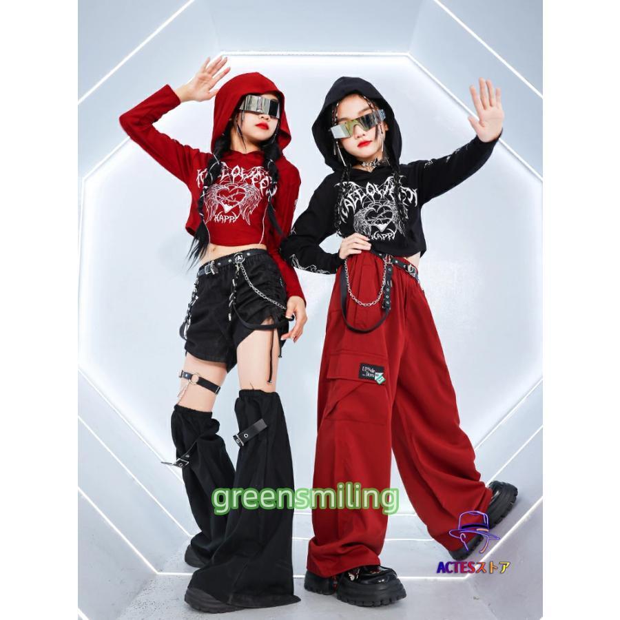 新品 社交ダンス セットアップ 赤と黒花柄プリント トップスLサイズ 新品 社交ダンス セットアップ 赤に黒白花柄プリント 新品 社交ダンス