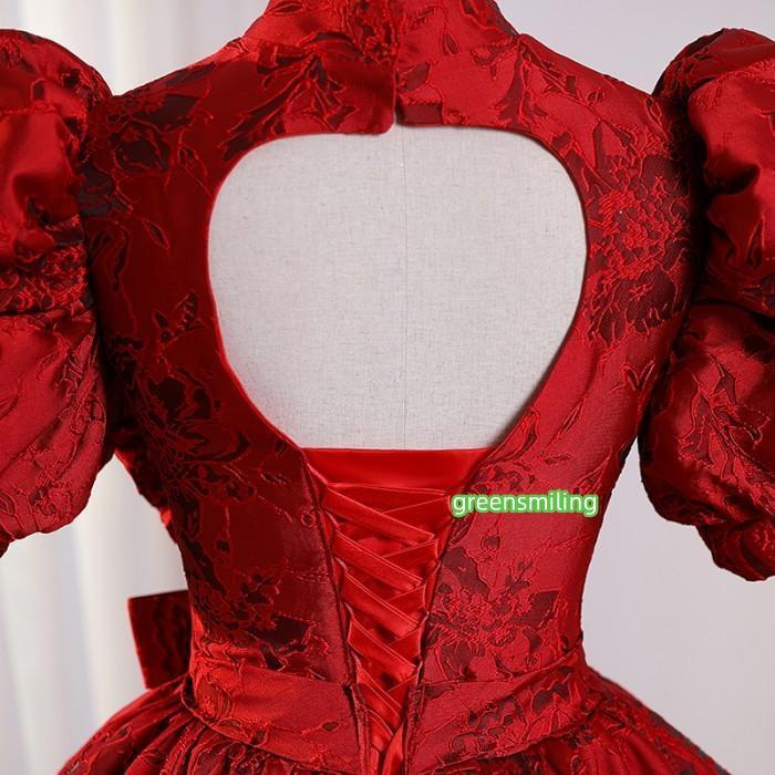 カラードレス お色直し ワインレッド 赤 結婚式 ロングドレス 演奏会