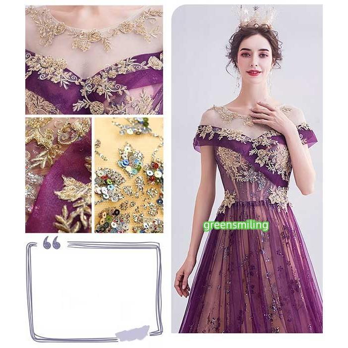 ロングドレス カラードレス 演奏会 パーティー 結婚式 母親 ドレス 袖