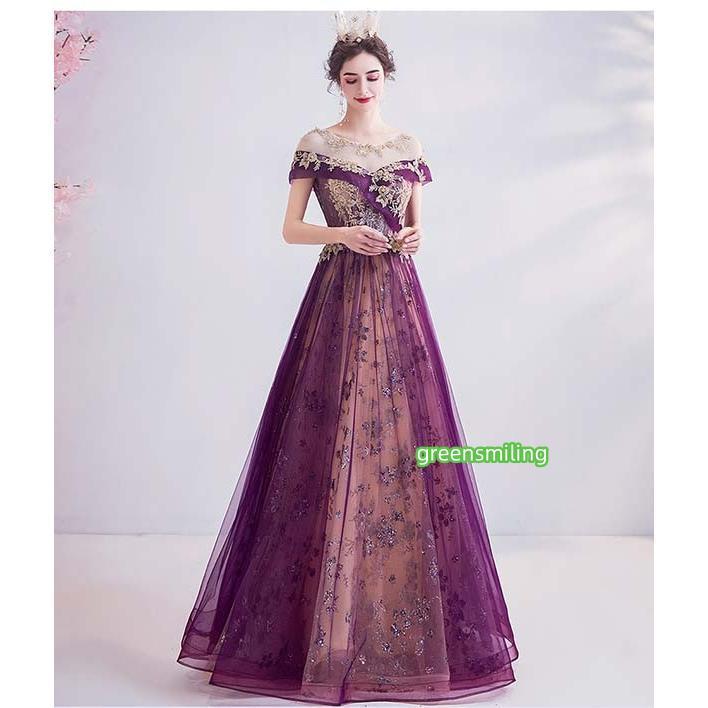 ロングドレス カラードレス 演奏会 パーティー 結婚式 母親 ドレス 袖あり 大きいサイズ オフショル 刺繍 袖 パーティードレス ロングドレス カラードレス 演奏会 パーティー 結婚式 母親 ドレス 袖