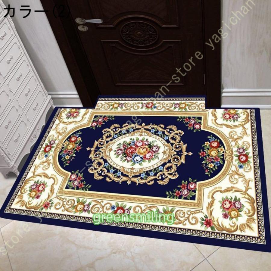 カーペット 玄関マット 大判 屋内 北欧 洗える おしゃれ ラグ