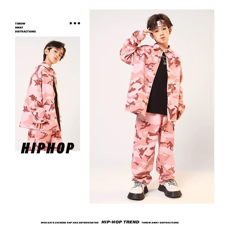 CHUCUCHUのピンク迷彩柄セットアップとバイザーセット CHUCUCHUの