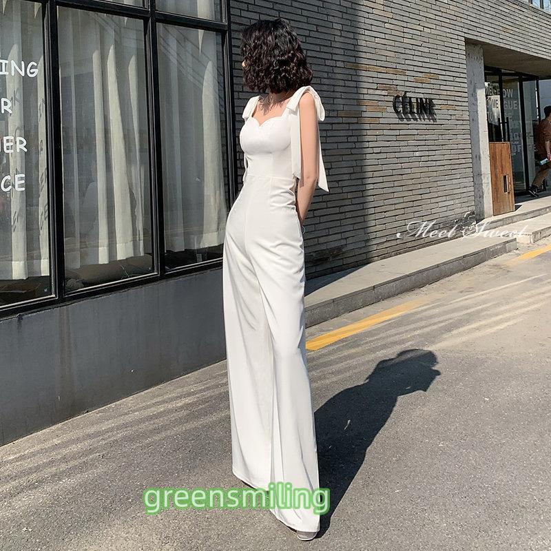 カラードレス ホワイト ブラック ワインレッド ファスナー パンツ