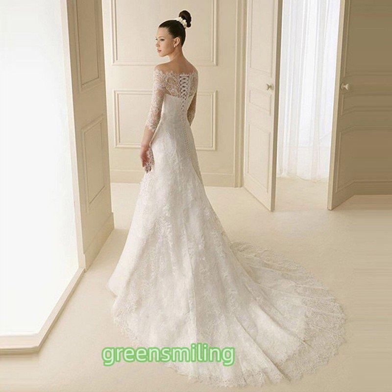 ウエディングドレス aライン 長袖 白 花嫁 ウェディングドレス ロング 結婚式 二次会 パーティードレス 演奏会 フォーマルドレス wedding dress ブライダル ウエディングドレス aライン 長袖 白 花嫁 ウェディングドレス ロング