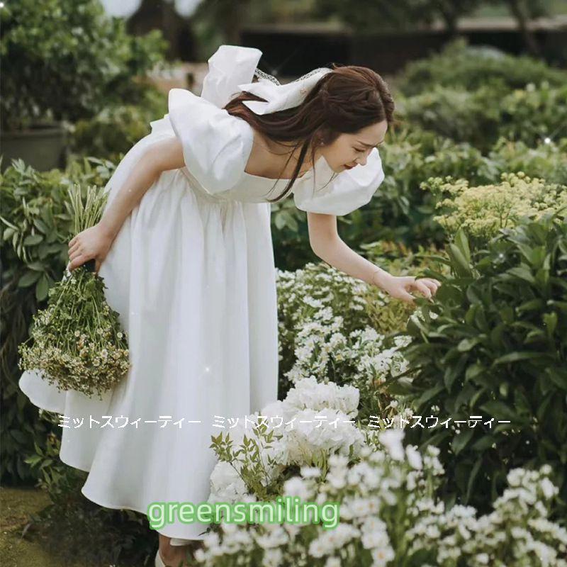 ウェディングドレス 花嫁 二次会 ウエディングドレス 結婚式 ロング