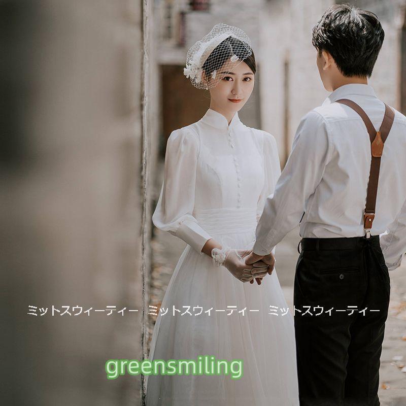 ウェディングドレス ウエディングドレス Aラインドレス ロングドレス