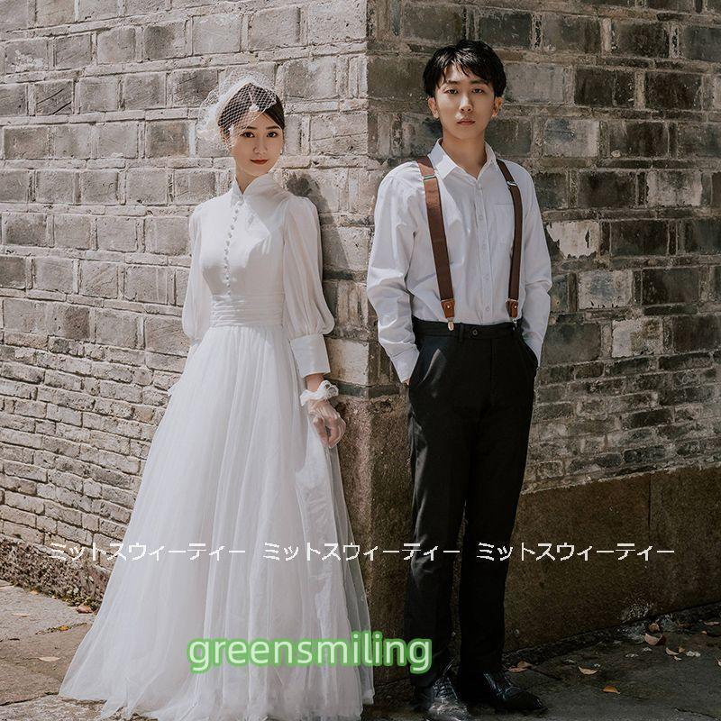 ウェディングドレス ウエディングドレス Aラインドレス ロングドレス