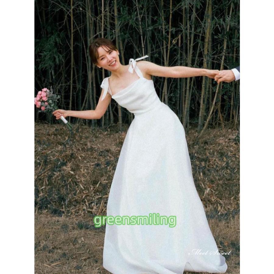 前撮りドレス ウェディングドレス ワンピース ノースリーブ 結婚式 二次会 楽天市場】高品質 前撮り ドレス ワンピース ウェディングドレス