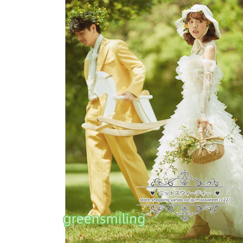 ウェディングドレス 二次会 結婚式 前短後長ドレス 前撮り 海外挙式 花嫁 リゾートウェディング 記念撮影 ウエディングドレス ガーデンウエディング ナチュラル ウェディングドレス 二次会 結婚式 前短後長ドレス 前撮り 挙式 花嫁