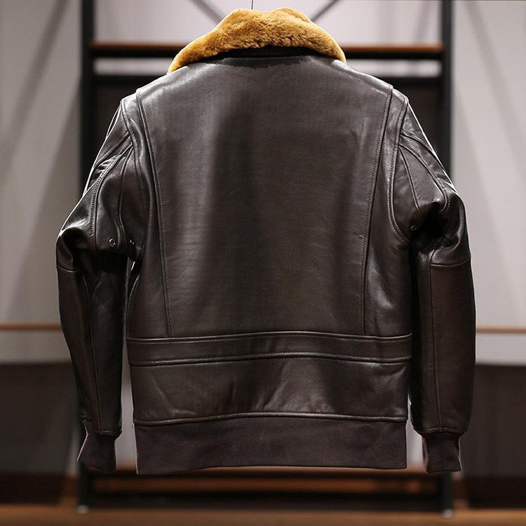 DURANTE A2 G1 フライトジャケット 羊革 レザーージャケット 本革ジャケット メンズ G1 本革フライトジャケット 中綿入り レザー