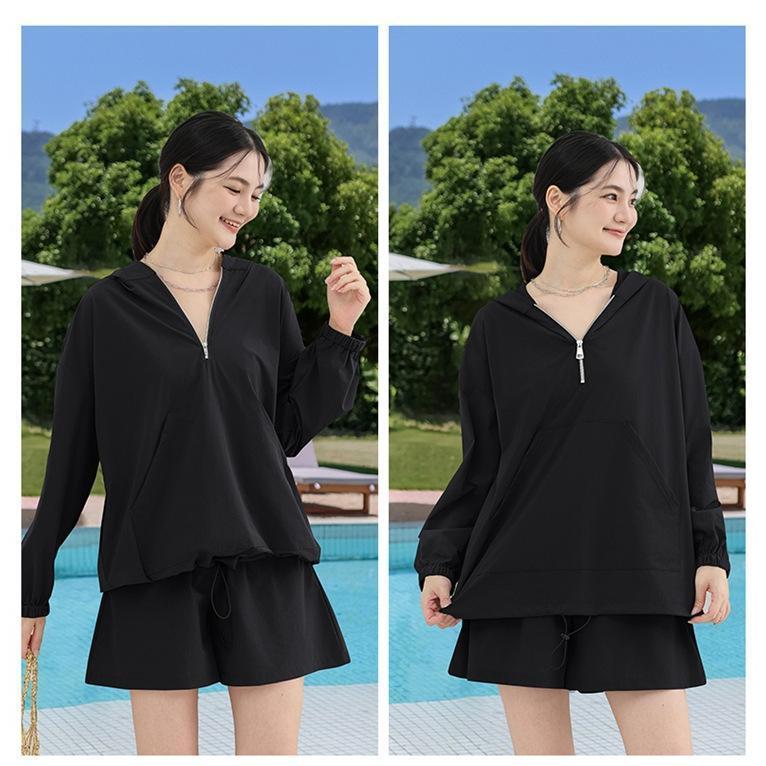 セットアップ レディース 日焼け防止服 2点セット 上下セット UVカット